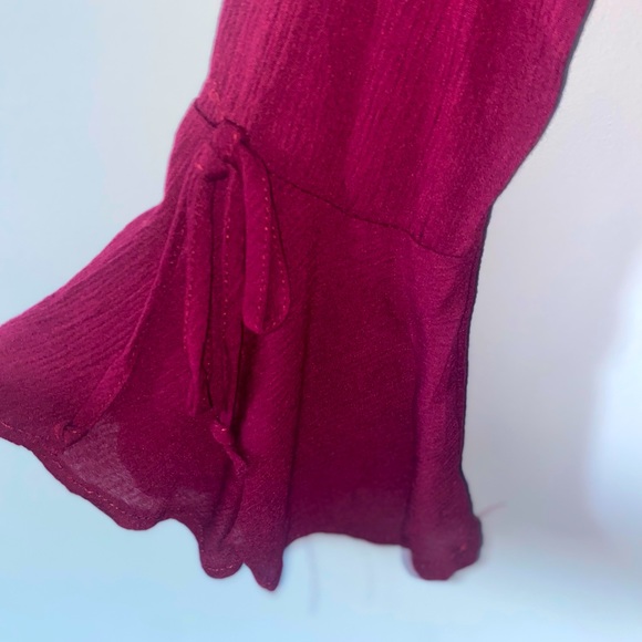 U2B - Maroon Blouse - Size S - Picture 4 of 4